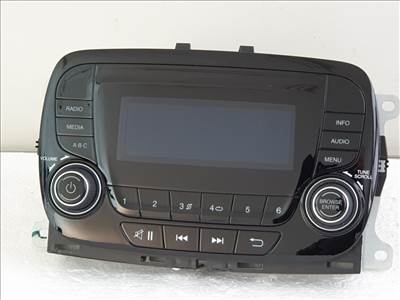 504056 Fiat 500, 2018, Rádio, 735694476, Continental.
