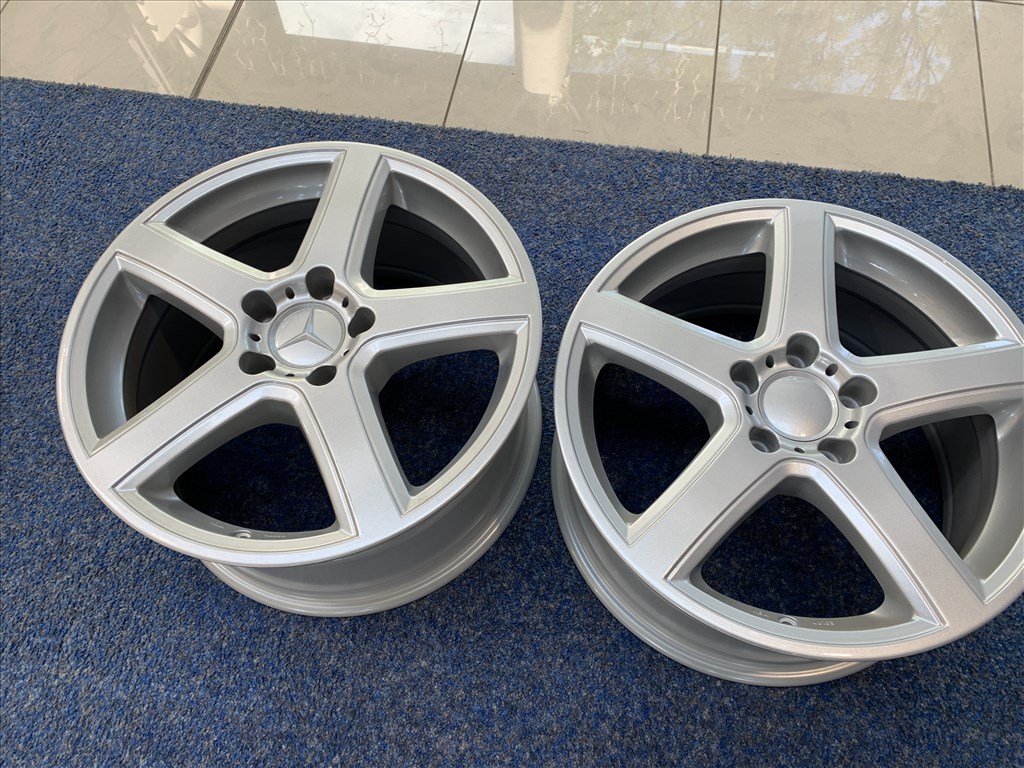 (262) Dezent 17 új alufelni felni, 5x112, kétszéles Mercedes 2. kép