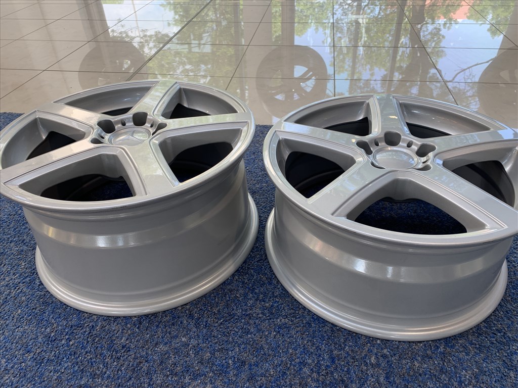 (262) Dezent 17 új alufelni felni, 5x112, kétszéles Mercedes 3. kép