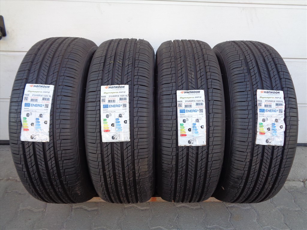 Új Hankook 215/65R16 nyári gumi garnitúra 2022-es gyártású eladó.  1. kép