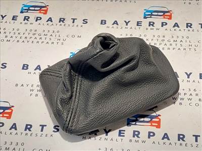 BMW E90 E91 E92 E93 gyári fekete bőr váltószoknya váltó szoknya zsák - automata - angol