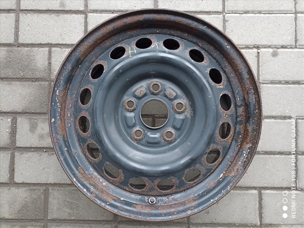 5x114,3 16" Suzuki használt lemezfelni garnitúra dísztárcsával +TPMS (R614) 6. kép