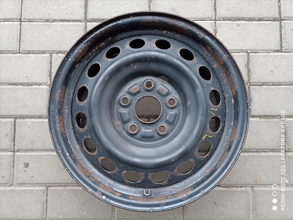 5x114,3 16" Suzuki használt lemezfelni garnitúra dísztárcsával +TPMS (R614) 7. kép