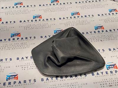 BMW E90 E91 E92 E93 gyári fekete bőr váltószoknya váltó szoknya zsák - angol