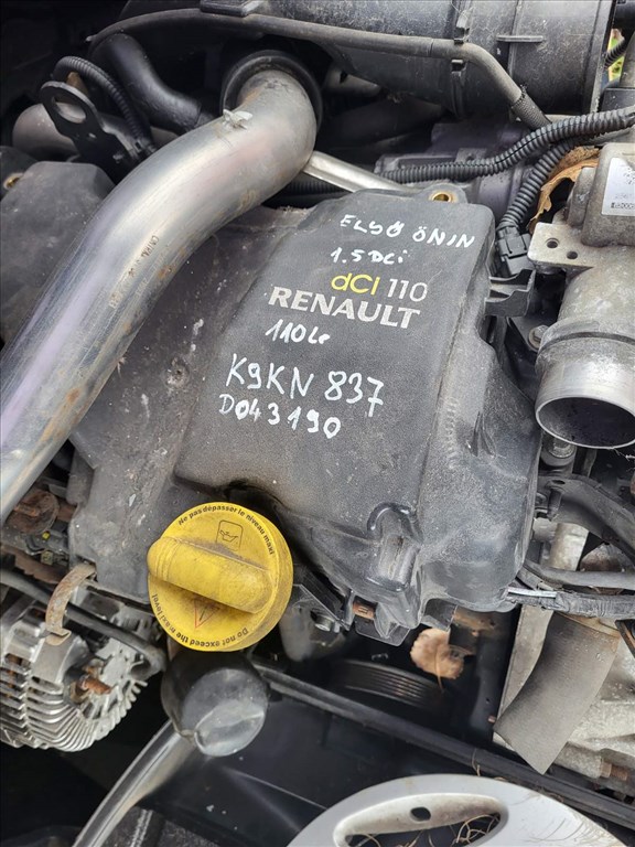 Renault Mégane 1.5DCI, K9KN837, 110le motor eladó 1. kép