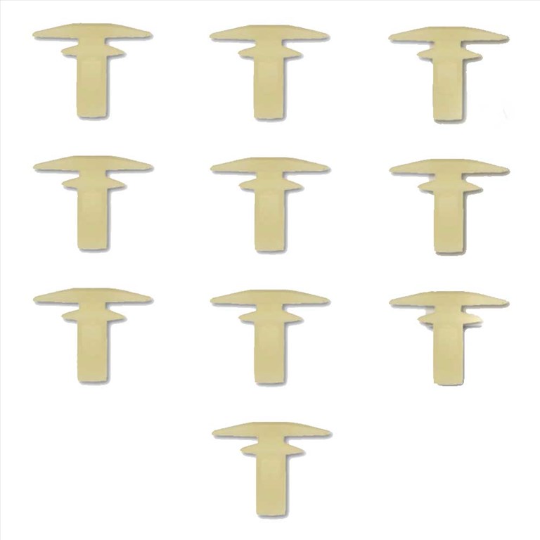 Toyota Previa motorháztető szigetelés rögzítő patent szett 2000-2006 1. kép