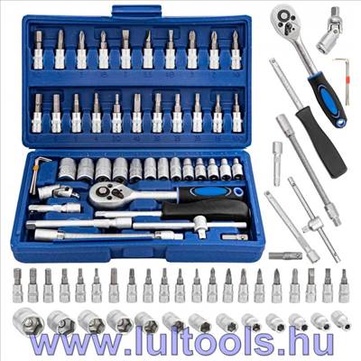 Dugókulcs készlet 45 részes 1/4"