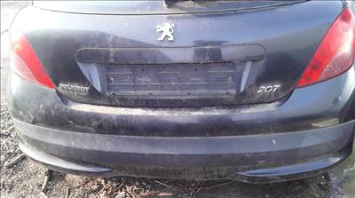Peugeot 207 Csomagtérajtó Hátsó Lökhárító Hátfal