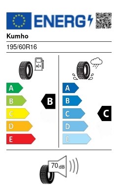Kumho Ecowing ES31 195/60 R16 89H nyári gumi 2. kép