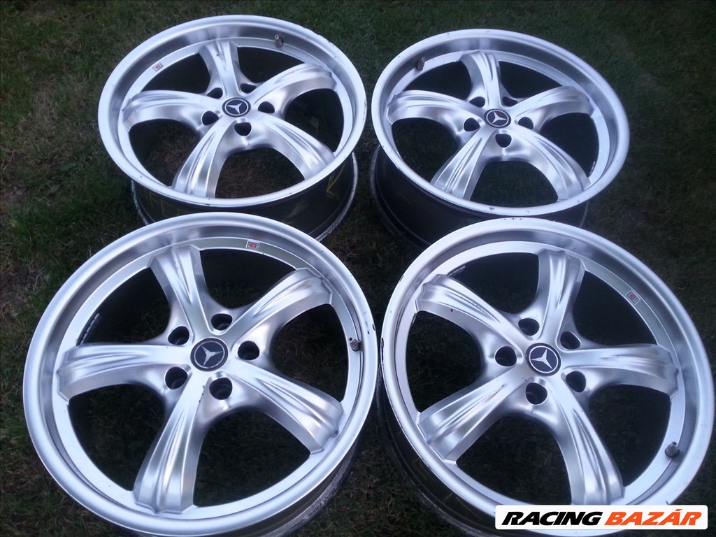  5x112 lyukosztású 18" újszerű Mile Migla alufelni Mercedes,Audi,VW,Skoda 5. kép
