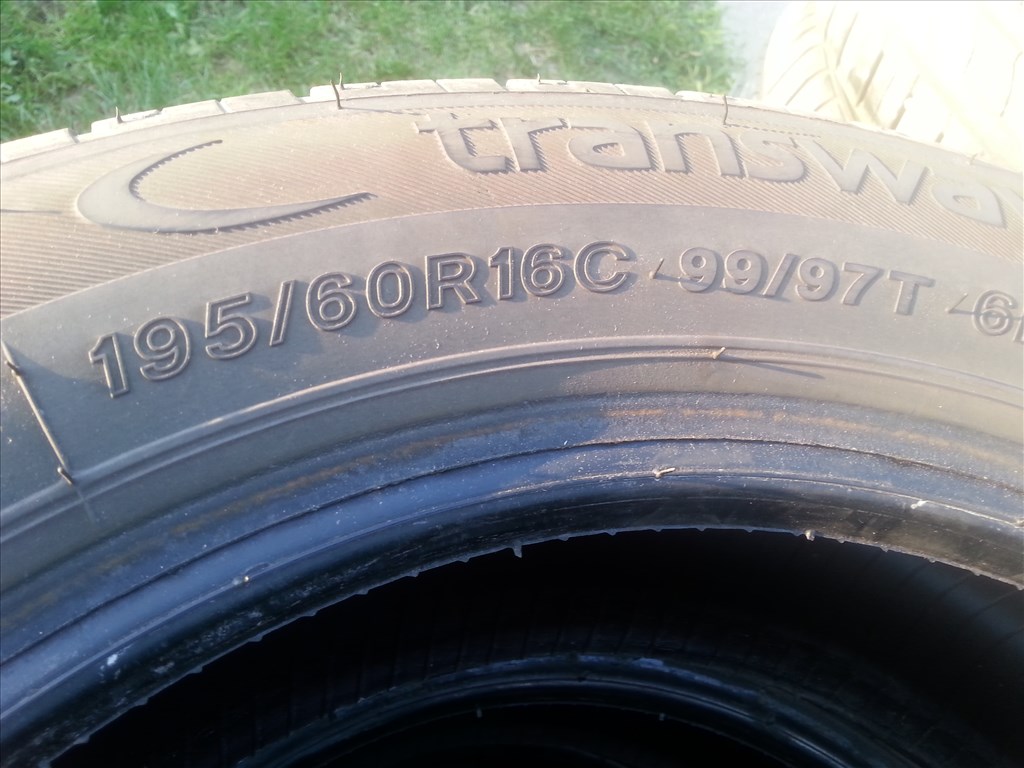  195/60R16C Lassa Transway2 újszerű kisteher nyári gumi garnitúra 6. kép