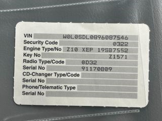 OPEL CORSA D Rádió / CD 40. kép