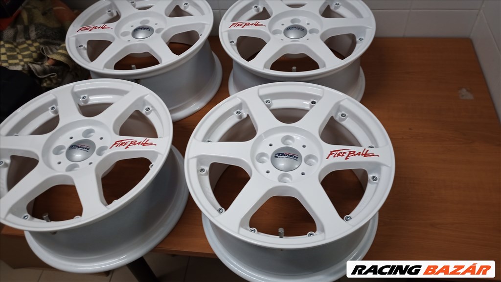 JDM 5Zigen 4x100 lyukosztású 7JJ 15" felújított alufelni 2. kép