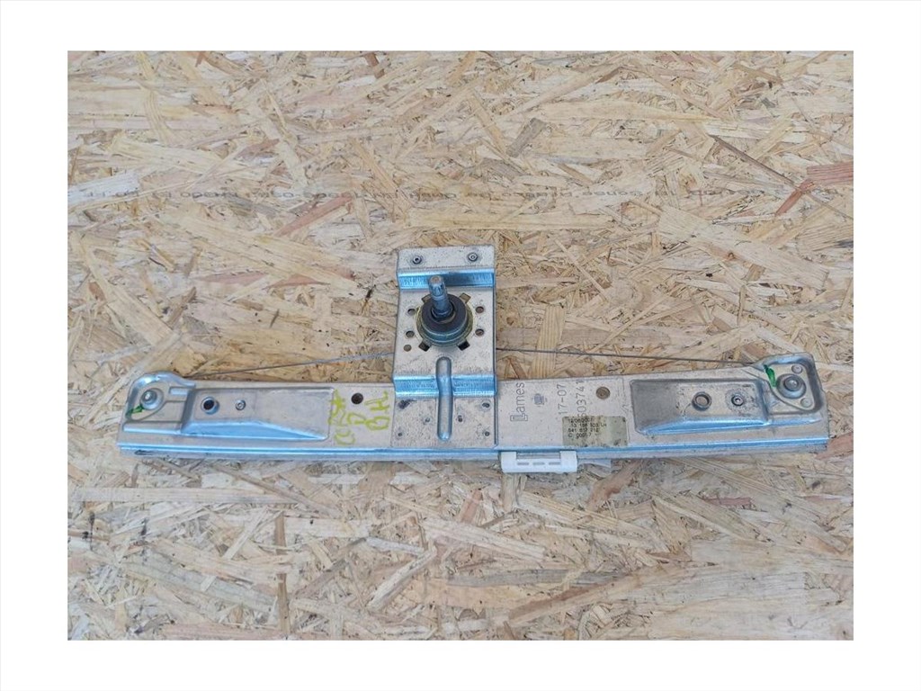 Opel Corsa D (2006-2015) Bal Hátsó Ajtó Ablakemelő Szerkezet Mechanikus  1. kép