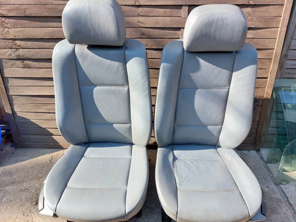 BMW E46 touring szürke bõr ülés szett belsõ ülésszett bõrbelsõ - foglalkozós 2. kép