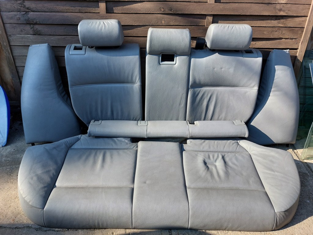 BMW E46 touring szürke bõr ülés szett belsõ ülésszett bõrbelsõ - foglalkozós 3. kép