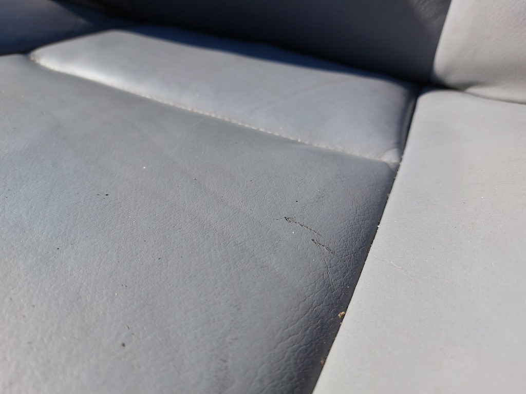 BMW E46 touring szürke bõr ülés szett belsõ ülésszett bõrbelsõ - foglalkozós 4. kép