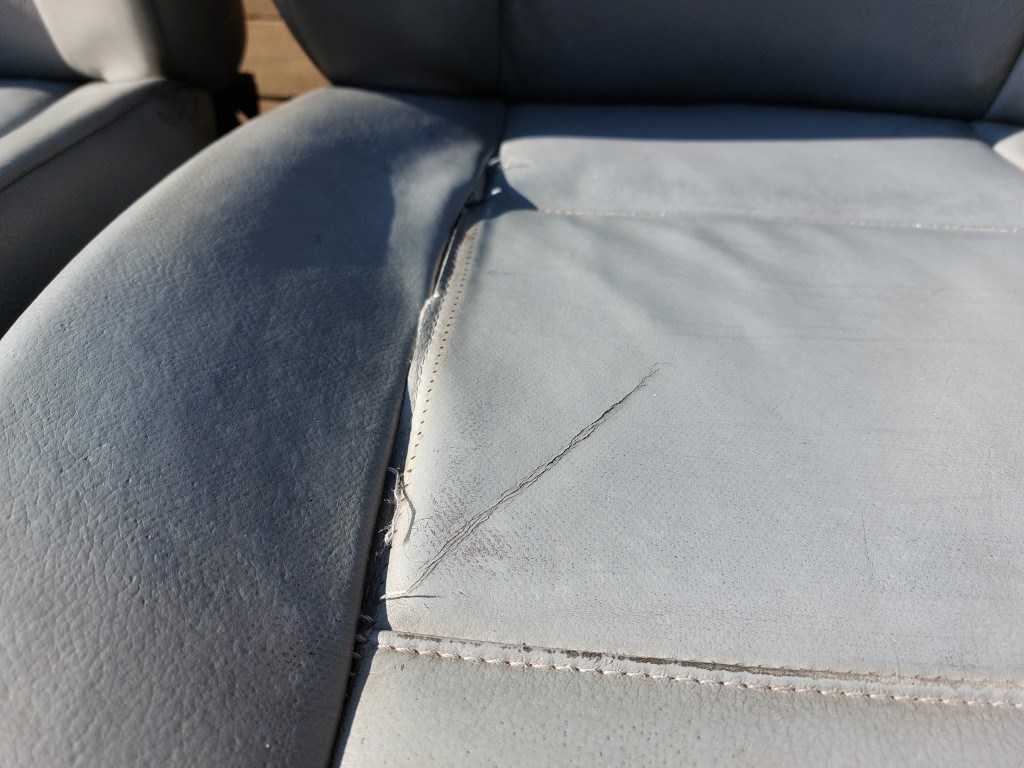 BMW E46 touring szürke bõr ülés szett belsõ ülésszett bõrbelsõ - foglalkozós 5. kép