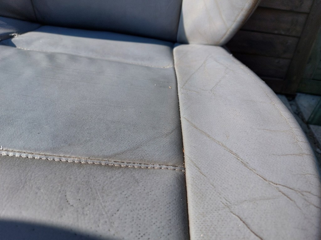 BMW E46 touring szürke bõr ülés szett belsõ ülésszett bõrbelsõ - foglalkozós 6. kép