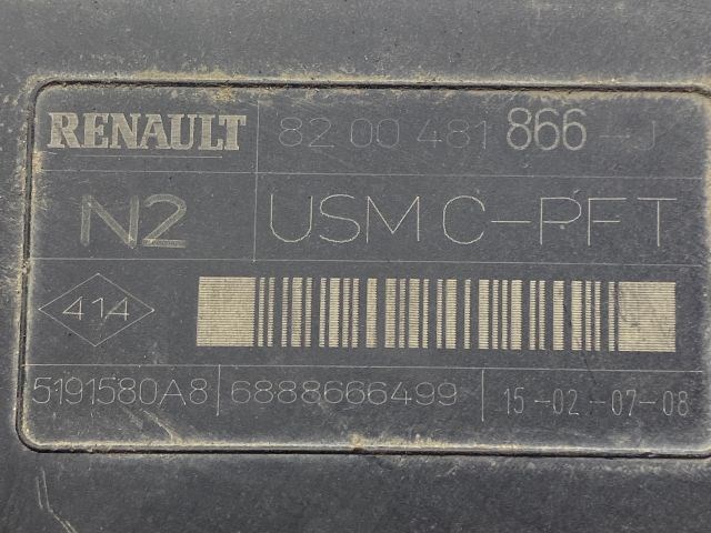 RENAULT SCÉNIC II Biztosítéktábla Doboz 3. kép