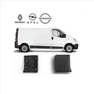 Renault Trafic II/Opel Vivaro/Nissan Primastar gyári új jobb "B" oszlop díszléc 2001-2014-ig