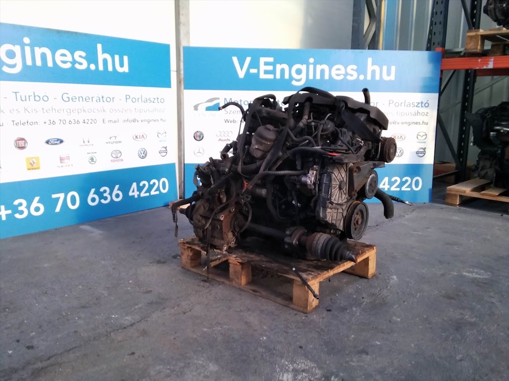 Opel 1,7CDTI, Z17DTH bontott motor  2. kép
