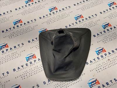 BMW E90 E91 E92 E93 gyári fekete bőr váltószoknya váltó szoknya zsák - angol