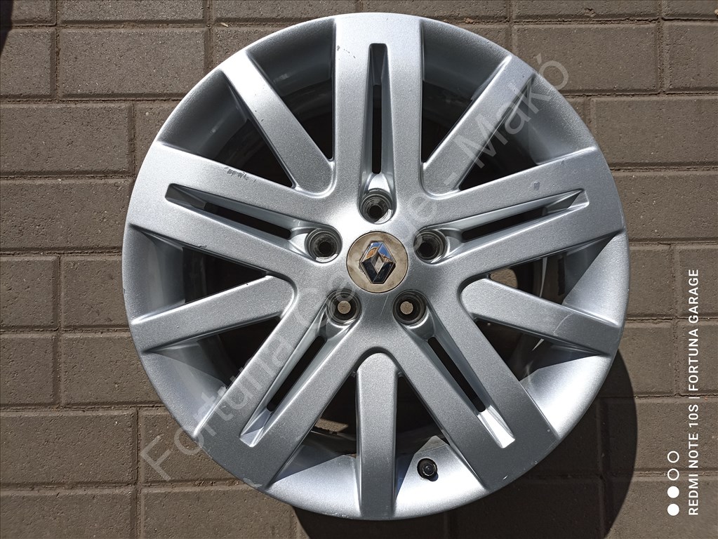 5x108 17" Renault Impulsion használt alufelni garnitúra 4. kép