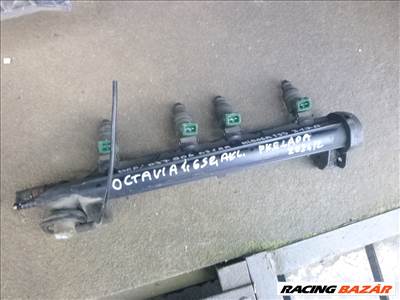 Skoda Octavia I 1,6 SR , AKL, injektor híd  037 906 031 AA,  06A 133 317 A 06a133317a 037906031aa