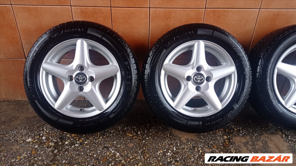 TOYOTA YARIS 14" ALUFELNI 4X100 NYÁRI 175/65R14 GUMIVAL OLCSÒN!!! 2. kép