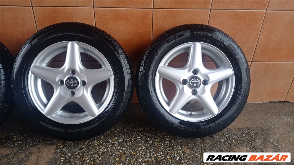 TOYOTA YARIS 14" ALUFELNI 4X100 NYÁRI 175/65R14 GUMIVAL OLCSÒN!!! 3. kép