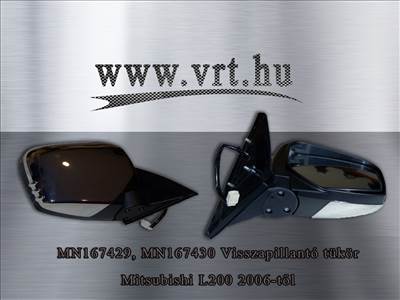 Mitsubishi L200 KB4 Visszapillantó tükör jobb