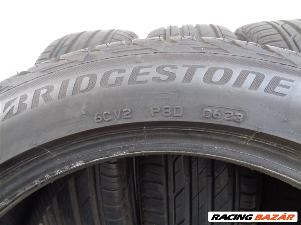 Bridgestone 215/50R18 nyári gumi nagyon keveset futott újszerűen eladó.  7. kép