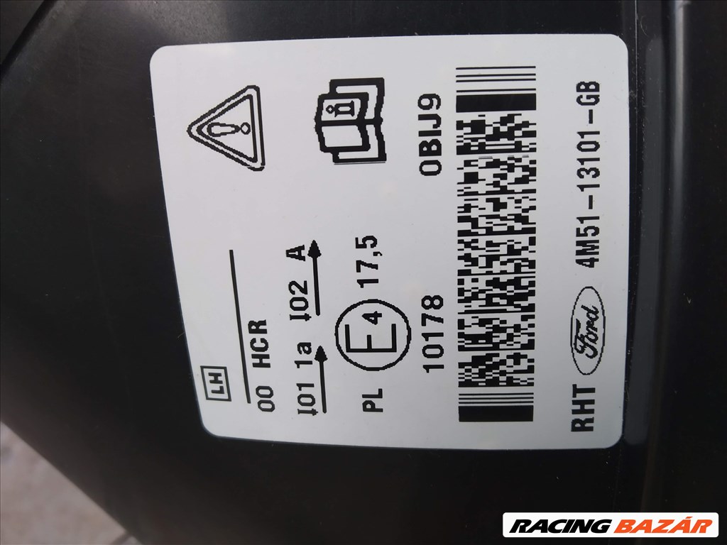Ford Focus Mk2 FORD Fokus (ANGOL) bal oldali Új fényszóró  4m5113101gb 2. kép