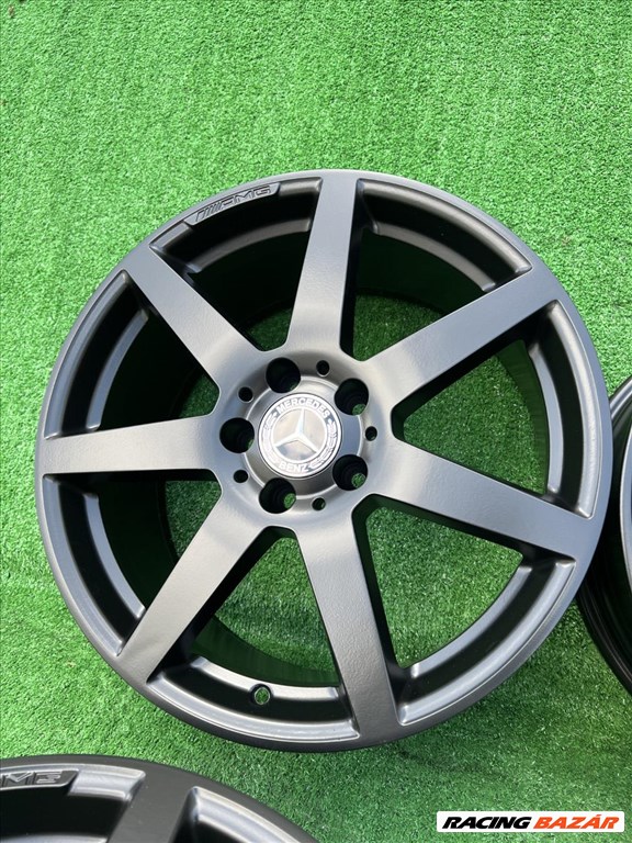 R18 5x112 Original Mercedes  AMG C-class Kétszéles gyári alufelnik  3. kép