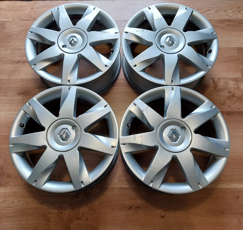 4x100 17" Renault /STEPPE/ gyári alufelni garnitúra  2. kép