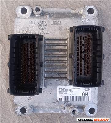 Opel Corsa D 1.0i 12V (Z10XEP) motorvezérlő (AW, 55557932) kóddal együtt