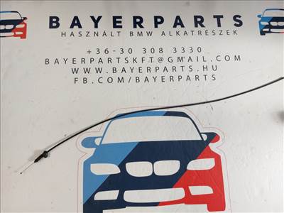 BMW E87 E90 E91 motorháztető nyitó kar beltér bowden