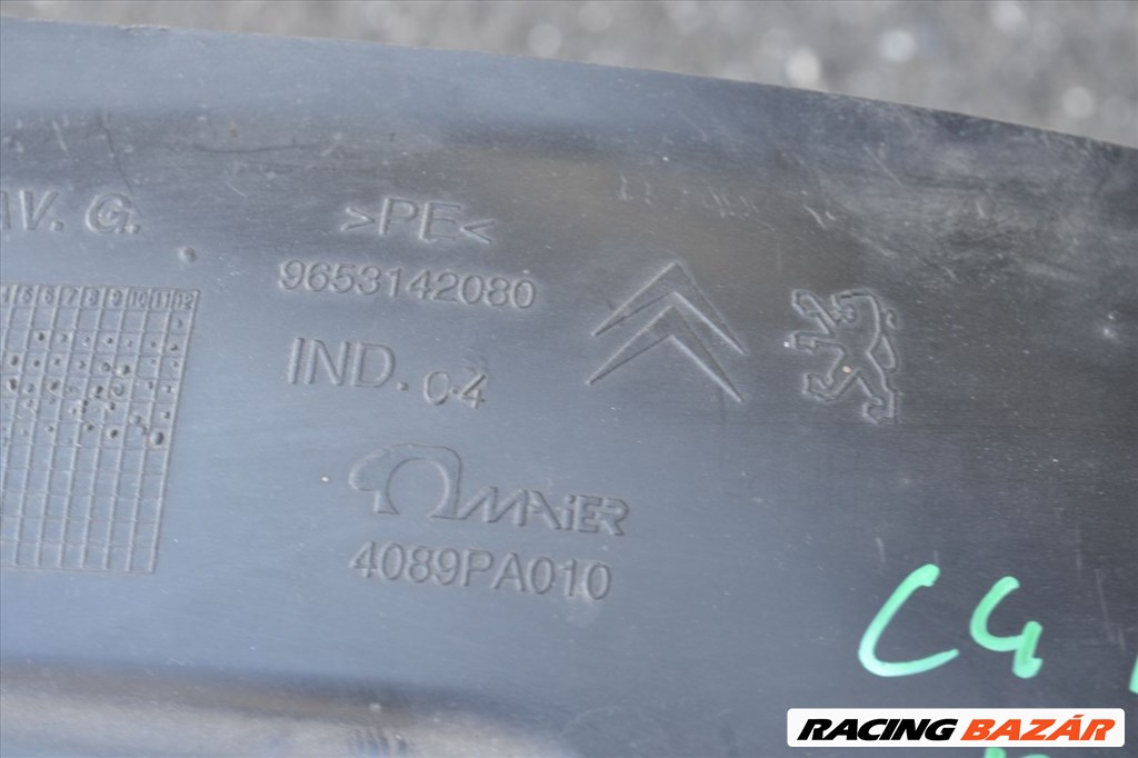 Citroen C4 Picasso I, Grand Picasso bal első dobbetét, kerékjárati ív! 9653142080 4. kép