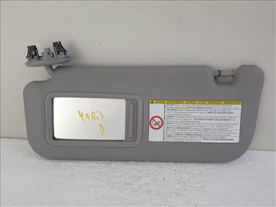 504179 Toyota Yaris 2008, Bal Napellenző, Tükrös