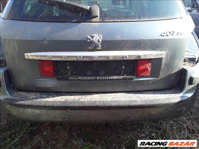 Peugeot 407 SW Csomagtérajtó Hátsó Lökhárító