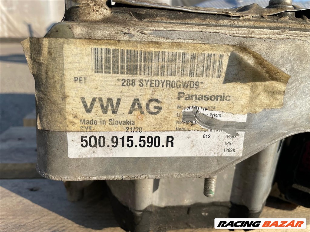 Volkswagen Golf VII 1.4 GTE Nagyfeszültségű (EV) akkumulátor 5q0915590r 5q0915590q 3. kép