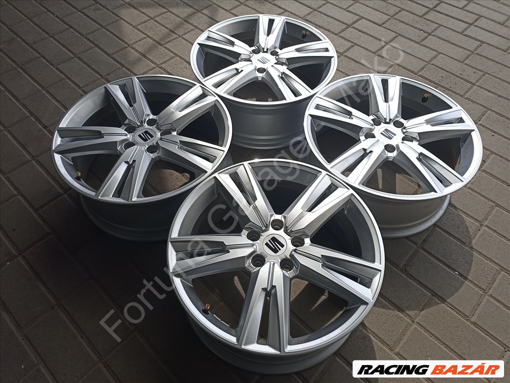 5x112 18" Seat Ateca újszerű gyári felni garnitúra 2. kép
