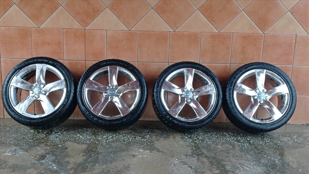 AUDI A6 ALUFELNI 5X112 NYÁRI 245/40R18 GUMIVAL OLCSÒN!! 1. kép