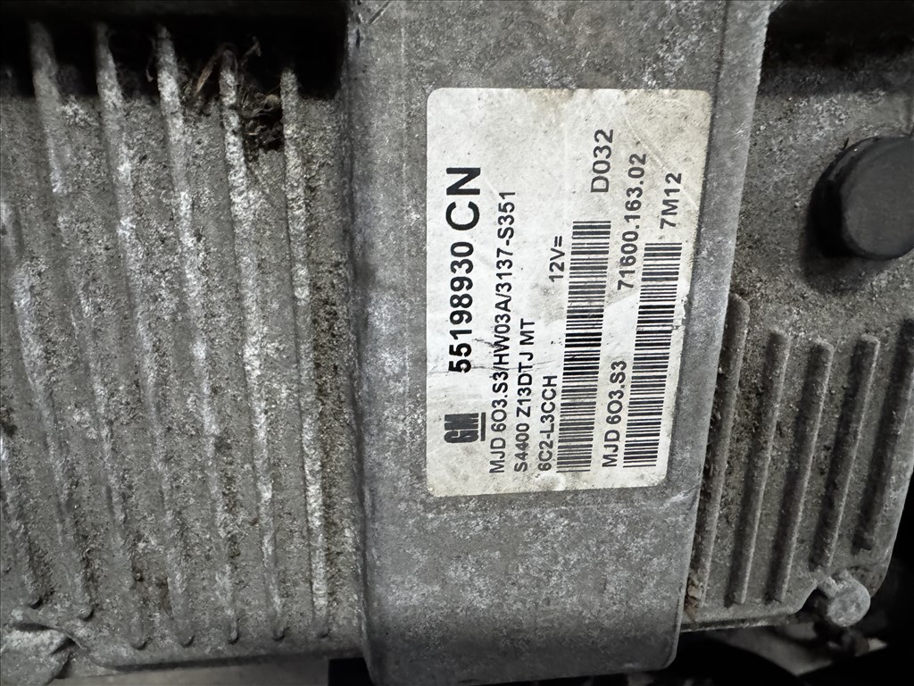 Opel Corsa D Astra Zafira 1.3 CDTI motor Z13DTJ-kódu 4. kép