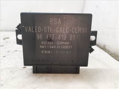 CITROËN C5 II (RC_) 2.2 HDi (RC4HXE) Tolatóradar Elektronika #34866# 9647741980