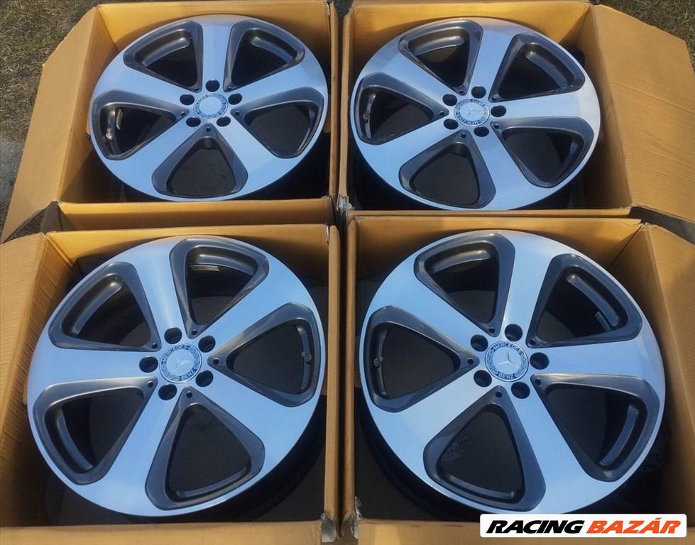5x112 19 Mercedes gyári alufelni r19 " Tpms GLC C E S Gle 2. kép