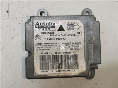 CITROËN C5 II (RC_) 2.2 HDi (RC4HXE) Légzsák Elektronika #34835# 9658177080