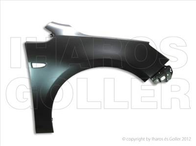 Opel Astra J/2 2012- - Első sárvédő jobb, oldalvillogós (nem 3 a.)