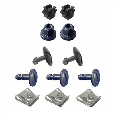 Audi A8 D3 motorvédő burkolat rögzítő patent szett 2002-2010